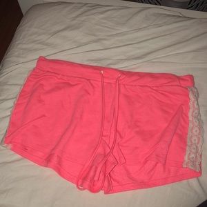 These comfy neon pink shorts
